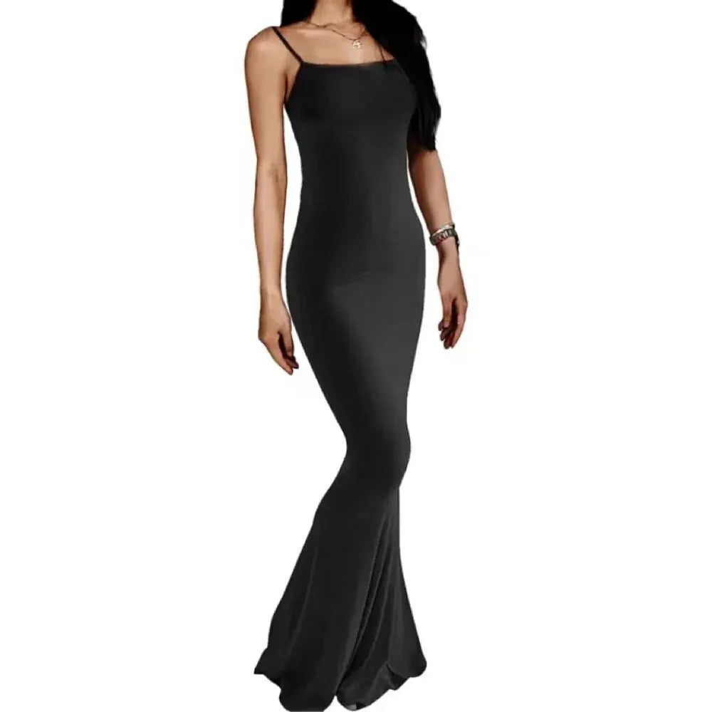 Women's Casual Lounge Slip Long Dress